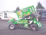 Steve Kinser at the Devil's Bowl.